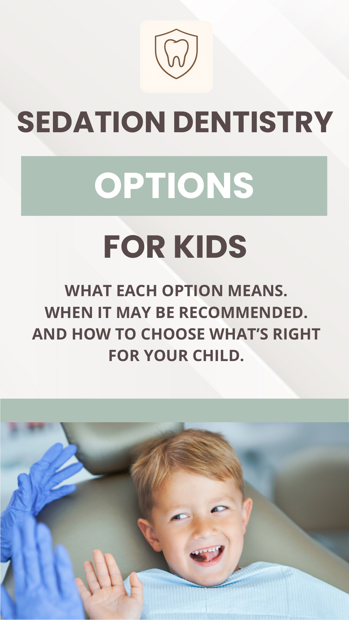 Sedation Dentistry Options for Kids cover